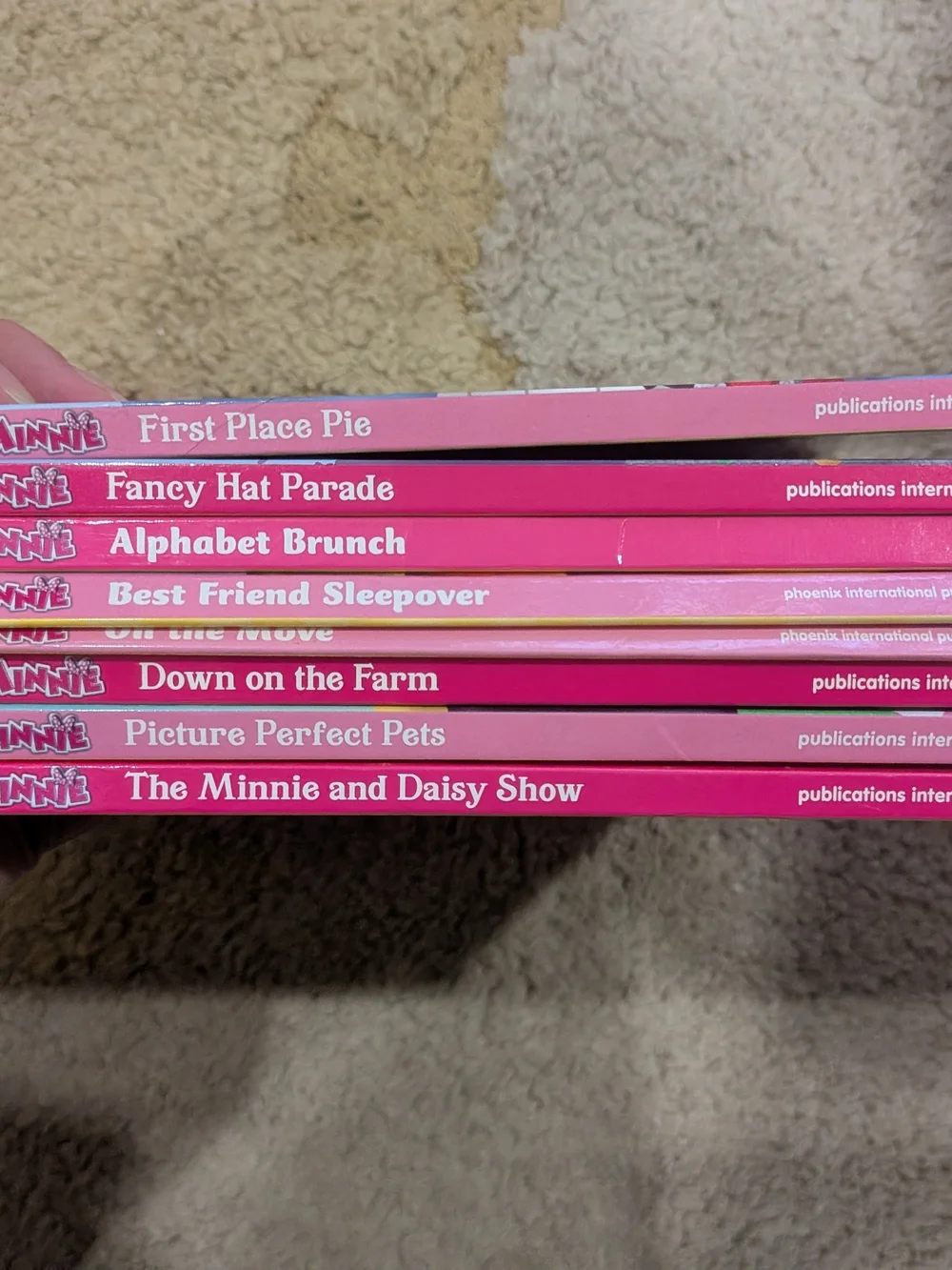Me Reader Electronic Reader Books 8 Hardcover Minnie Mouse (No Reader)